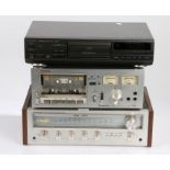 Technics SL-PG590 Compact Disc Player, Pioneer CT F4040 Stereo Cassette Tape Deck and Pioneer SX 450