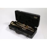 JP 151 Trumpet with fitted case.