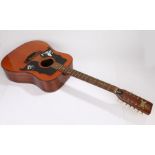 Kay 550 12-string acoustic guitar, made in Italy.