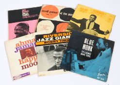 6 x Jazz 7" EPs. Erroll Garner (2) - At The Piano Vol. IV (509). Jazz Makers (BE12567).  Chico