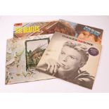 4 x Rock LPs The Beatles - Please Please Me (PMC1202). David Bowie - ChangesOneBowie (RS1055). Led