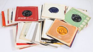 Mixed Pop / Rock 7" singles. Artists to include The Beatles, Elvis, Jimmy Cliff, The Elgins, Bruce