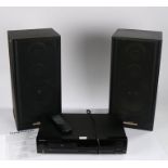 Kenwood DP-3060 Compact Disc Player together with a pair of Pioneer CS-557 Loud speakers.