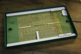 Dietzgen projection slide rule, 1789-34, boxed