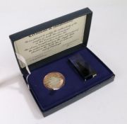 North Sea oil, commemorative coin and oil