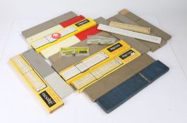 Collection of Aristo slide rules, (16)