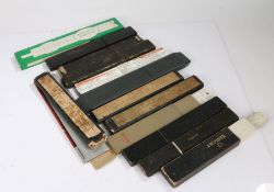 Slide rules, to include Load Adjuster, Hope, A.W. Faber, Jakar and British Thornton, (14)