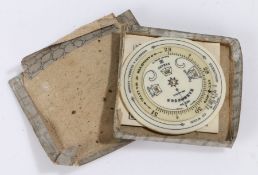 Negretti & Zambra pocket barometer / weather forecaster, boxed