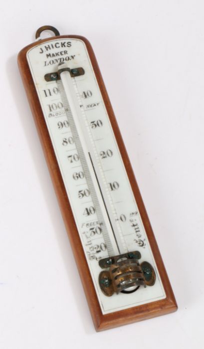 J Hicks thermometer