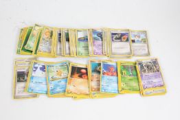 Collection of Pokemon cards, to include Wartortle 42/102, Machoke 34/102, Kakuna 50/110,