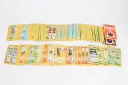 Collection of Pokemon TCG cards, to include Beedrill 17/102, Pokemon Trader 77/102, Victreebel 30/