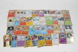 Collection of Pokemon TCG Holo cards, to include Mr. Mime SWSH079, Cursola SV050/SV122, Electrode