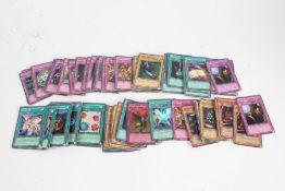 Collection of Yu-Gi-Oh! cards, to include Blue-Eyes Toon Dragon SDP-020, Gryphon Wing SDP-050,