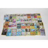 Collection of Pokemon TCG Holo cards, to include Frosmoth 064/202, Alolan Meowth 78/149, Darkrai