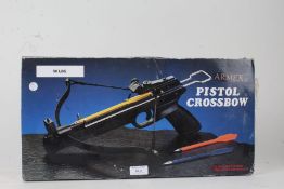 Armex Pistol Mini Crossbow, boxed