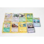 Collection of Pokemon cards, to include Holo Rayquaza EX 97/97 Eevee 75/147, Pikachu 84/144, Holo