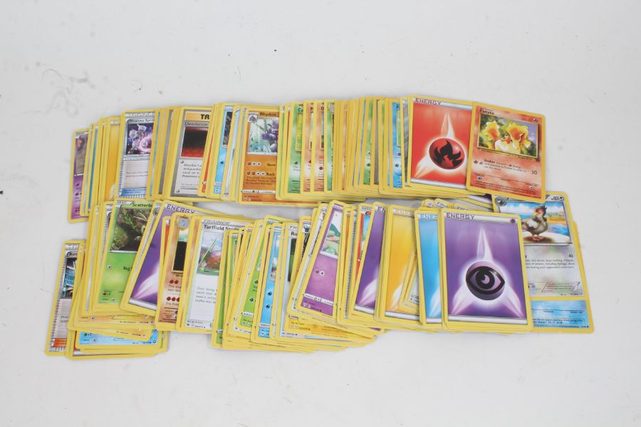 Extensive collection of Pokemon TCG cards, various years, including Beedrill 71/108, Machoke 58/108,