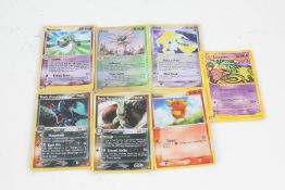 Collection of Pokemon cards, to include Holo Dark Tyranitar 20/109, Holo Dark Houndoom 5/109, Holo