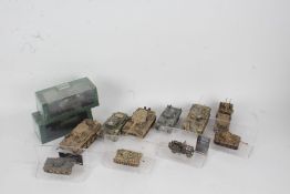 Corgi, Atlas Editions and Lledo model military vehicles, to include Lledo D-day 50th anniversary