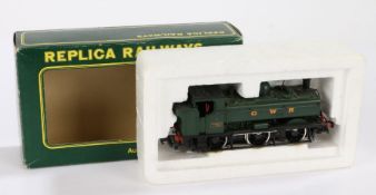 Replica Railways 11003 Pannier 0-6-0 GWR green "7752" Loco, boxed