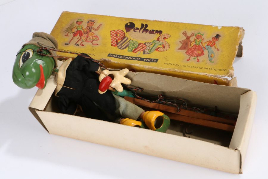 Pelham Puppets Walt Disney Jiminy Cricket, housed in original box