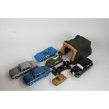 Collection of model vehicles, to include a Dinky Toys Hovercraft 290, Corgi Mack Truck, two Lion Car