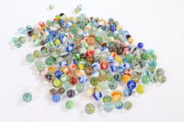 Collection of marbles, of various styles and sizes (qty)