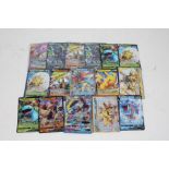 Collection of Pokemon TCG cards, to include Lunala GX Holo 66/149, Togepi&Cleffa&Iggglybuff GX