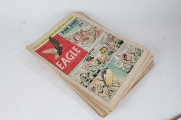 Collection of Eagle comics from the 1950's (qty)