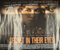 The Secret In Their Eyes (2015) - British Quad film poster, starring Chiwetel Ejiofor, Nicole