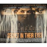 The Secret In Their Eyes (2015) - British Quad film poster, starring Chiwetel Ejiofor, Nicole