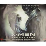 X-Men: Apocalypse (2016) - British Quad film poster, starring James McAvoy, 76cm x 102cm, rolled