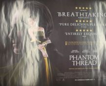 Phantom Thread (2017) - British Quad film poster, starring Daniel Day-Lewis, 76cm x 102cm, rolled