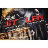 Stolen (2012) - British Quad film poster, starring Nicolas Cage, rolled, 76cm x 102cm