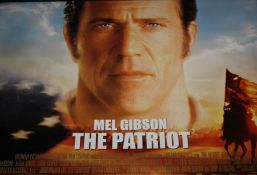 The Patriot (2000) - British Quad film poster, starring Mel Gibson, rolled, 76cm x 102cm