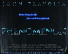 Phenomenon (1996) - British Quad film poster, starring John Travolta, rolled, 30" x 40"
