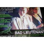 Bad Lieutenant (2009) - British Quad film poster, starring Nicolas Cage, rolled, 76cm x 102cm