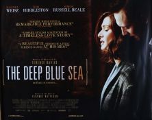 The Deep Blue Sea (2011) - British Quad film poster, starring Rachel Weisz, Tom Hiddleston, and