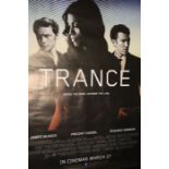 Trance (2013) - British one sheet film poster, starring James McAvoy, rolled, 69cm x 102cm