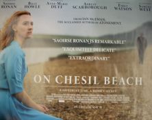 On Chesil Beach (2017) - British Quad film poster, starring Saoirse Ronan, 76cm x 102cm, rolled