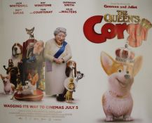 The Queen's Corgi (2019) - British Quad film poster, starring Jack Whitehall, 76cm x 102cm, rolled