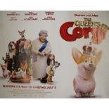 The Queen's Corgi (2019) - British Quad film poster, starring Jack Whitehall, 76cm x 102cm, rolled