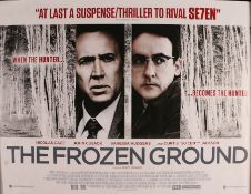 The Frozen Ground (2013) - British Quad film poster, starring Nicolas Cage, John Cusack and 50 Cent,
