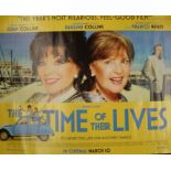 The Times of Their Lives (2017) - British Quad film poster, starring Joan Collins, 76cm x 102cm,