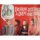 Love, Simon (2018) - British Quad film poster, starring Nick Robinson, 76cm x 102cm, rolled