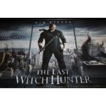 The Last Witch Hunter (2015) - British Quad film poster, starring Vin Diesel, rolled, 76cm x 102cm