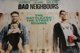 Bad Neighbours (2014) - British Quad film poster, starring Seth Rogen, Rose Byrne, and Zac Efron,
