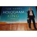 A Hologram for the King (2016) - British Quad film poster, starring Tom Hanks, rolled, 76cm x 102cm