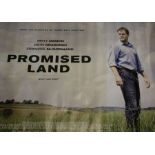 Promised Land (2012) - British Quad film poster, starring Matt Damon, rolled, 76cm x 102cm