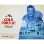 Cold Pursuit (2019) - British Quad film poster, starring Liam Neeson, 76cm x 102cm, rolled